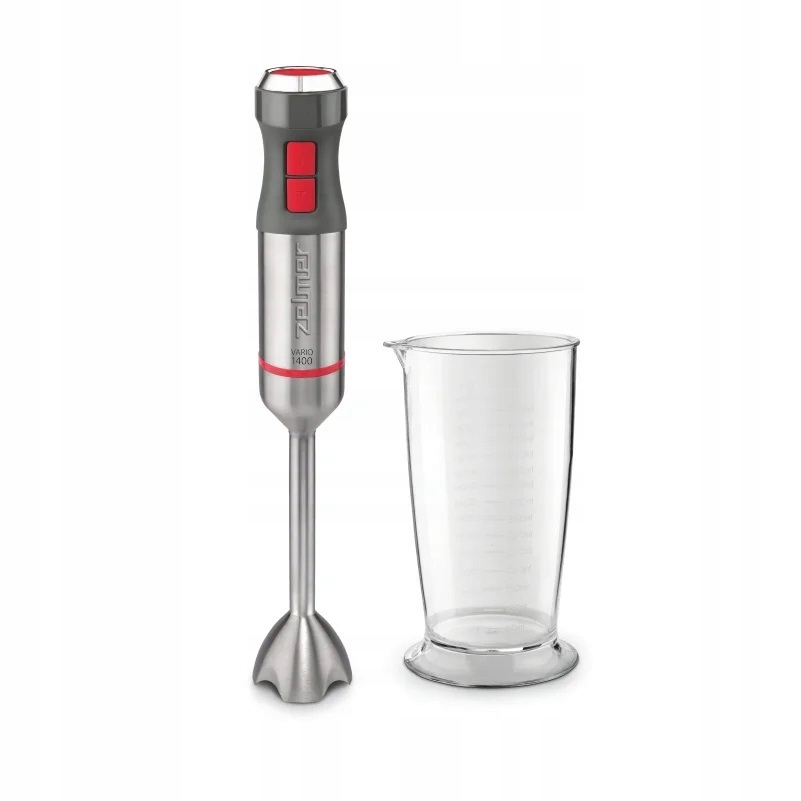 Tyčový mixér Zelmer ZHB4650 1400 W, strieborný/sivý